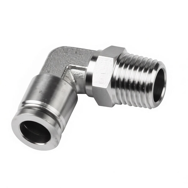 Угловой фитинг с резьбой E.MC арт. SPL12-04S1G