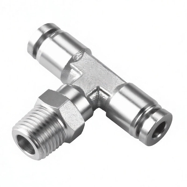 Т-образный тройник с резьбой E.MC арт. SPB04-02S1G