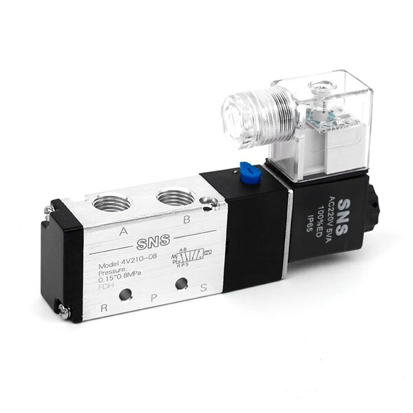 Распределитель SNS с электро-магнитным управлением арт. 4V210-06/DC24V