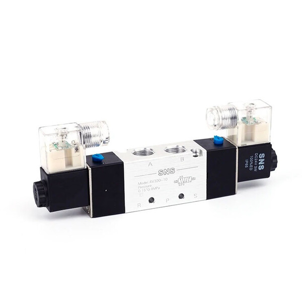 Распределитель SNS с электро-магнитным управлением арт. 4V420-15/DC24V