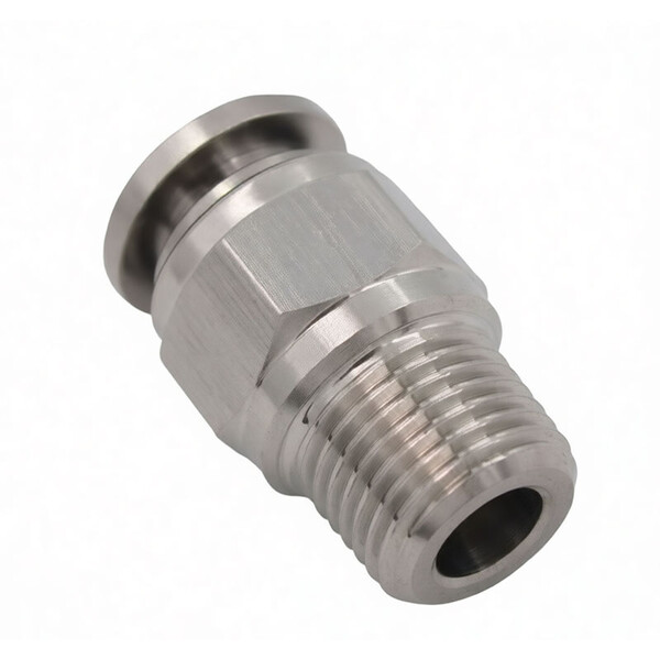 Прямой фитинг с резьбой Indutech арт. KQG2H06-02-XKV01