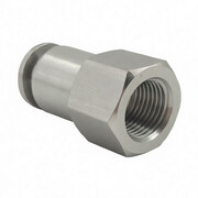 Прямой фитинг с внутр. G-резьбой Indutech арт. KQG2F04-G02-XKV01