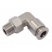 Угловой фитинг с резьбой Indutech арт. KQG2L10-04-XKV01