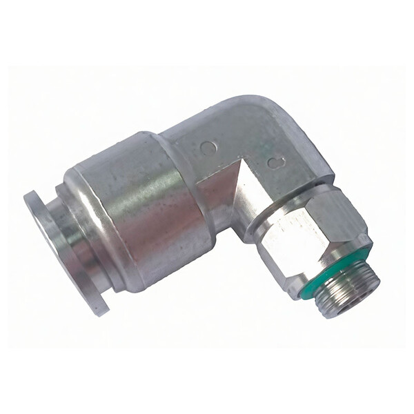 Угловой фитинг с G-резьбой Indutech арт. KQG2L04-G01-XKV01