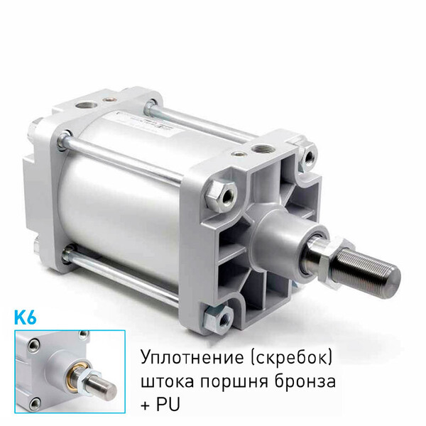 Стандартный пневмоцилиндр Pemaks PMB-250-SYA-0800-E1K6 (PMBYA-250-800-K6)
