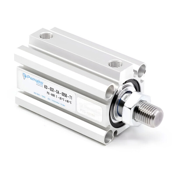 Пневмоцилиндр Pemaks компактный KD-025-SA-0050-T1