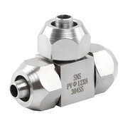 Фитинг SNS с зажимной гайкой, прямой GLC12-04