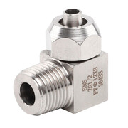 Фитинг SNS с зажимной гайкой, угловой GLL6-03