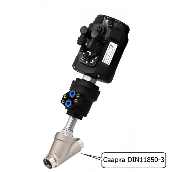 Седельный клапан E.MC с позиционером 2710-EMCP-H8-20-S1-420N