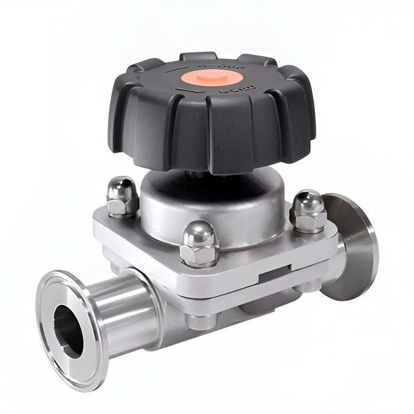 Диафрагмовый клапан E.MC VZDCF-25-CC-H-PE