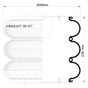 Баллонный цилиндр Aircraft 3B-357 G1/4