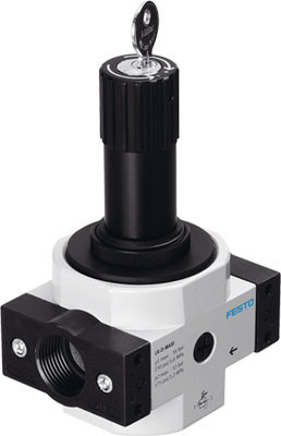 Кликните для увеличения изображения Регулятор давления Festo LRS-3/8-D-O-I-MIDI