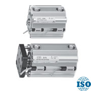 Короткоходовые цилиндры Camozzi, серия QP, QPR